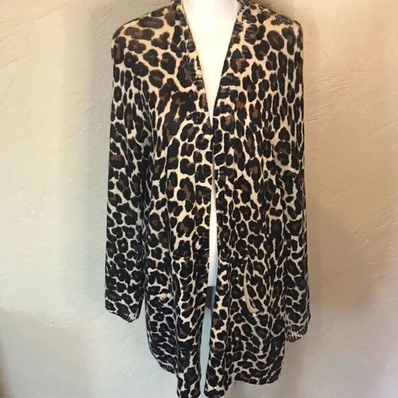 Show Me Your Mumu Easy Cardi cheetah print, size M - Picture 1 of 8
